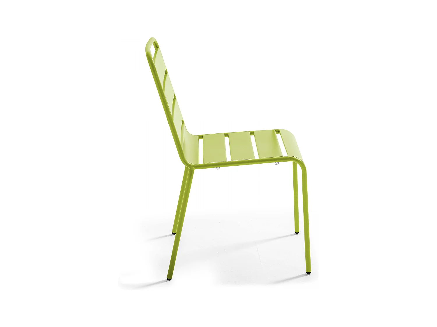 Chaise de jardin en métal vert - Palavas