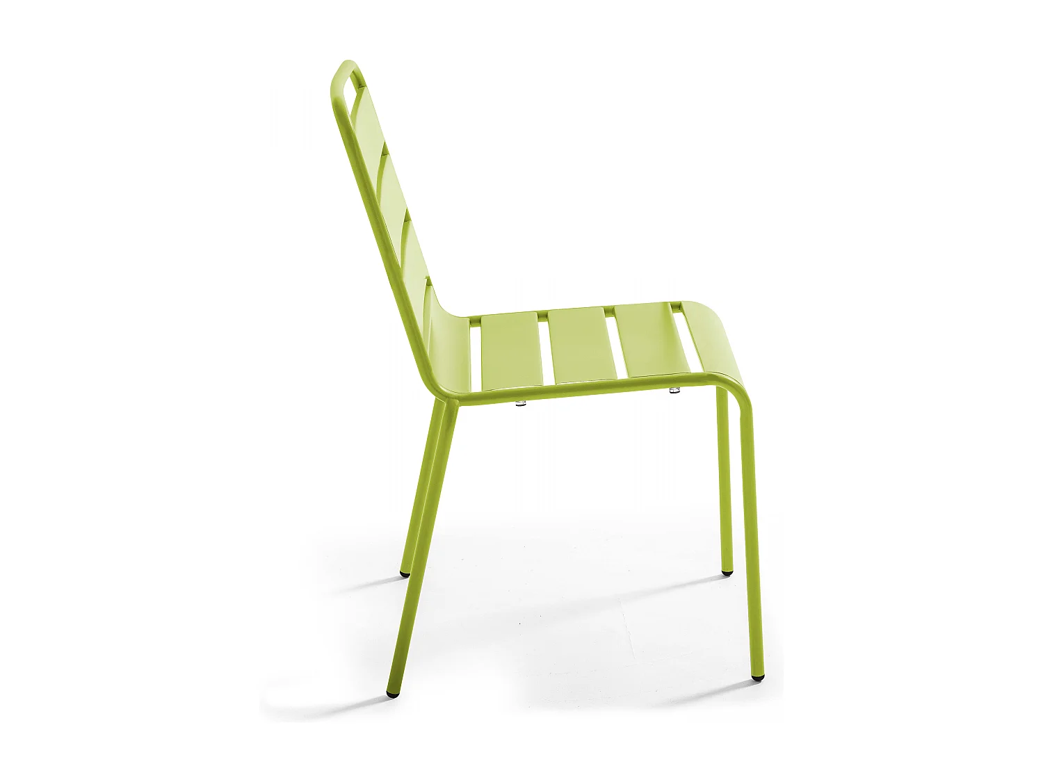 Chaise de jardin en métal vert - Palavas