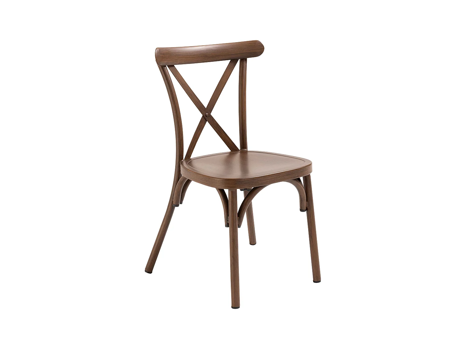 Chaise de terrasse bois en aluminium