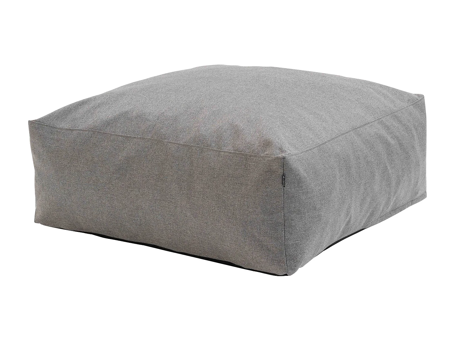 Pouf de jardin pour canapé modulable gris