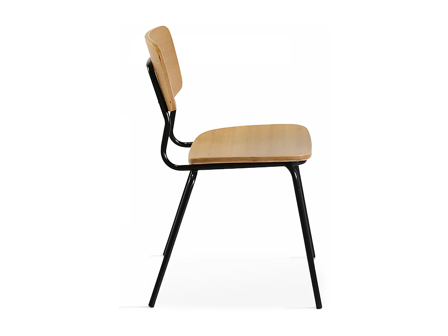 Lot de 2 chaises en bois vintage