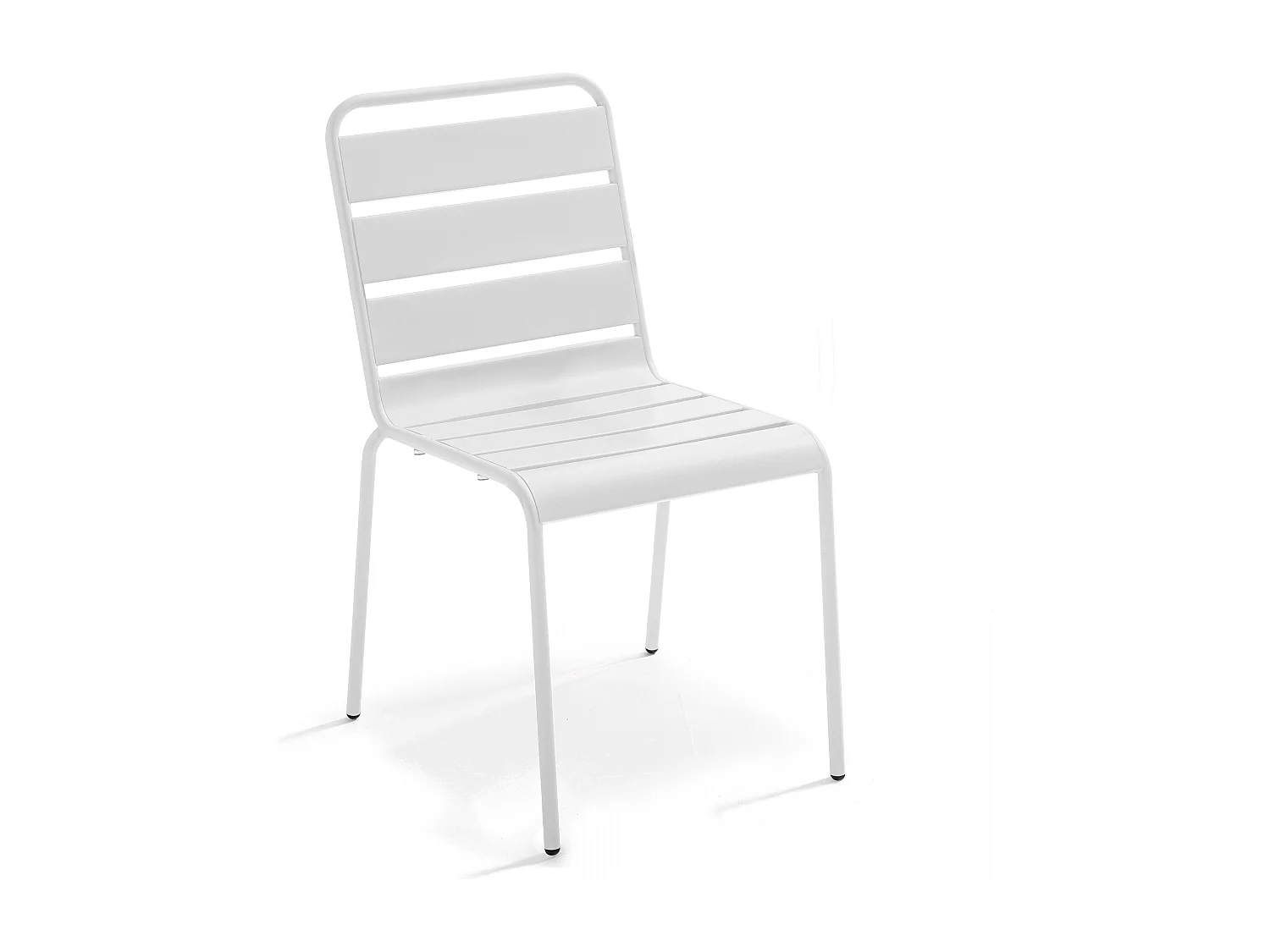 Chaise en métal blanche - Palavas