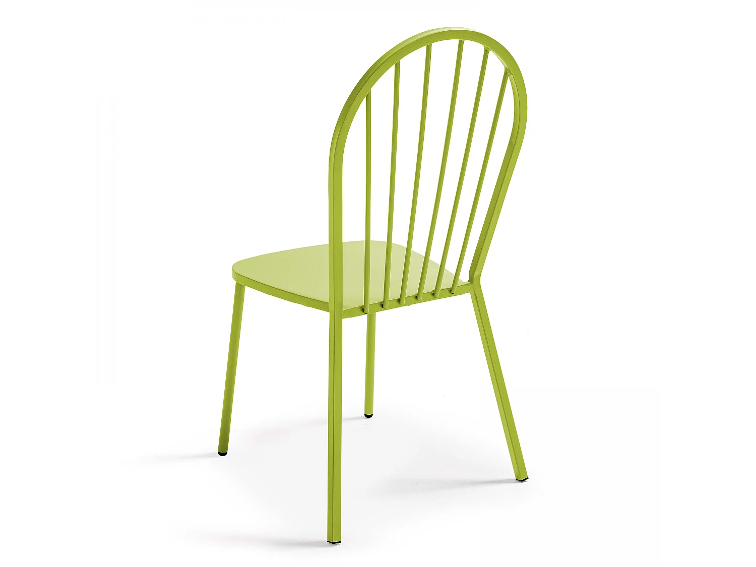 Chaise bistrot en métal vert