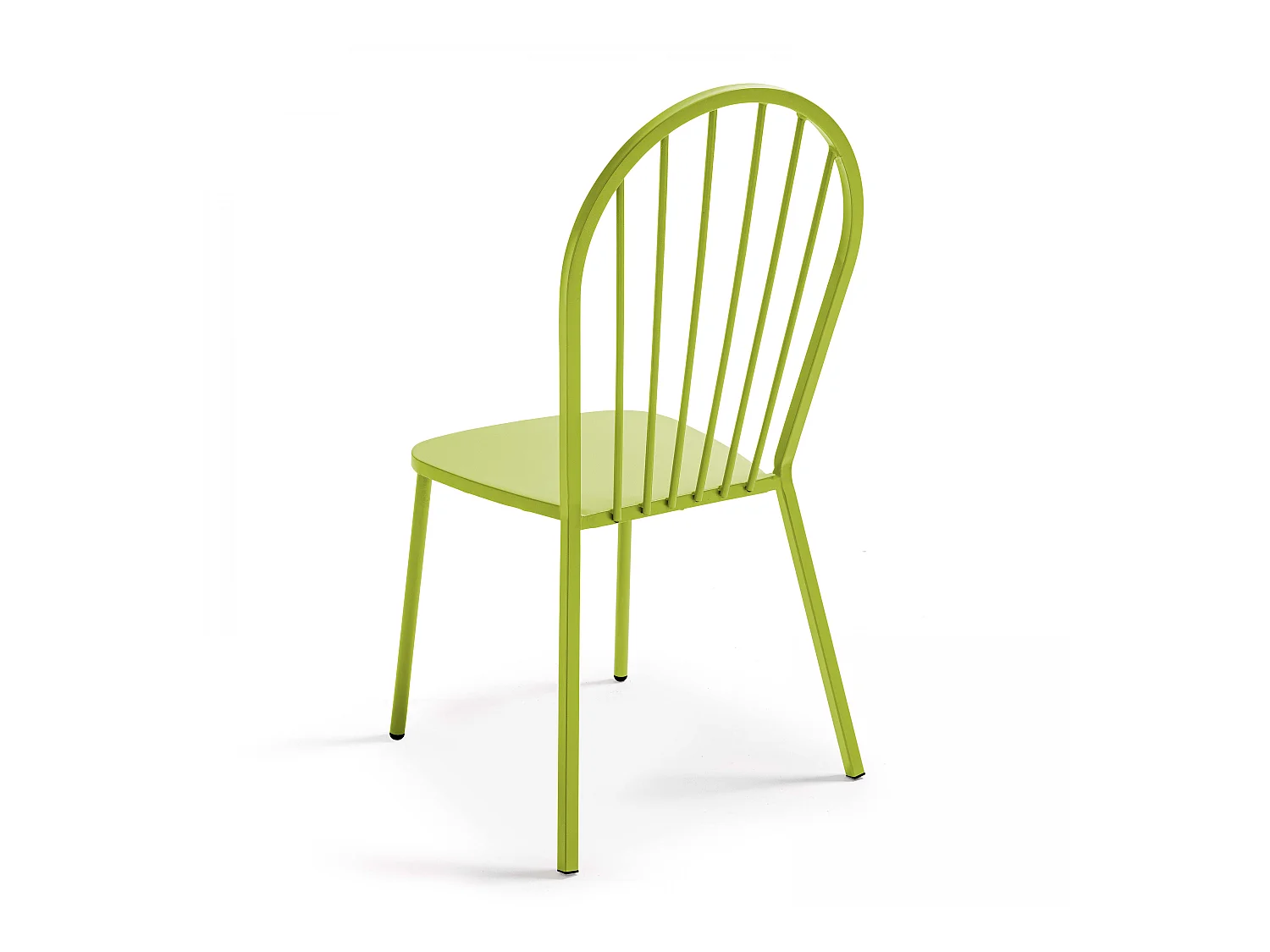 Chaise bistrot en métal vert