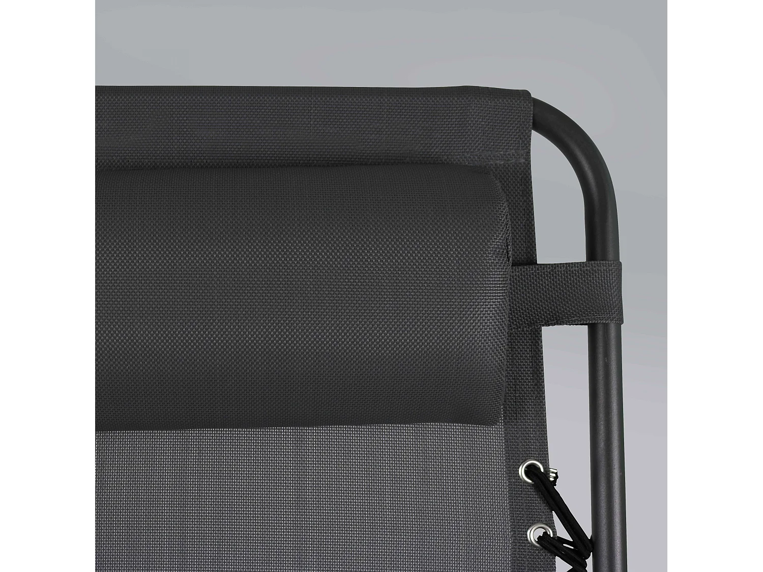 Fauteuil de jardin pliant relax noir