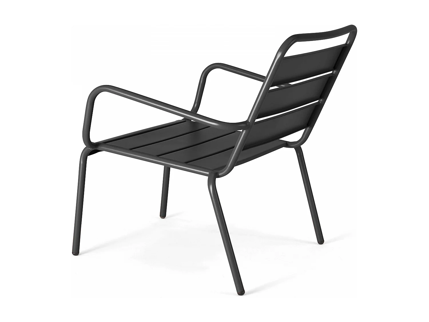 Set van 2 relaxfauteuils met grijze voetenbank