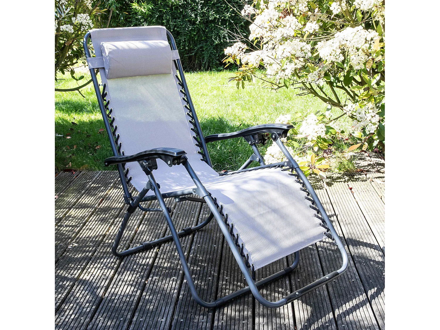 Juego de 2 sillones reclinables, 2 posiciones