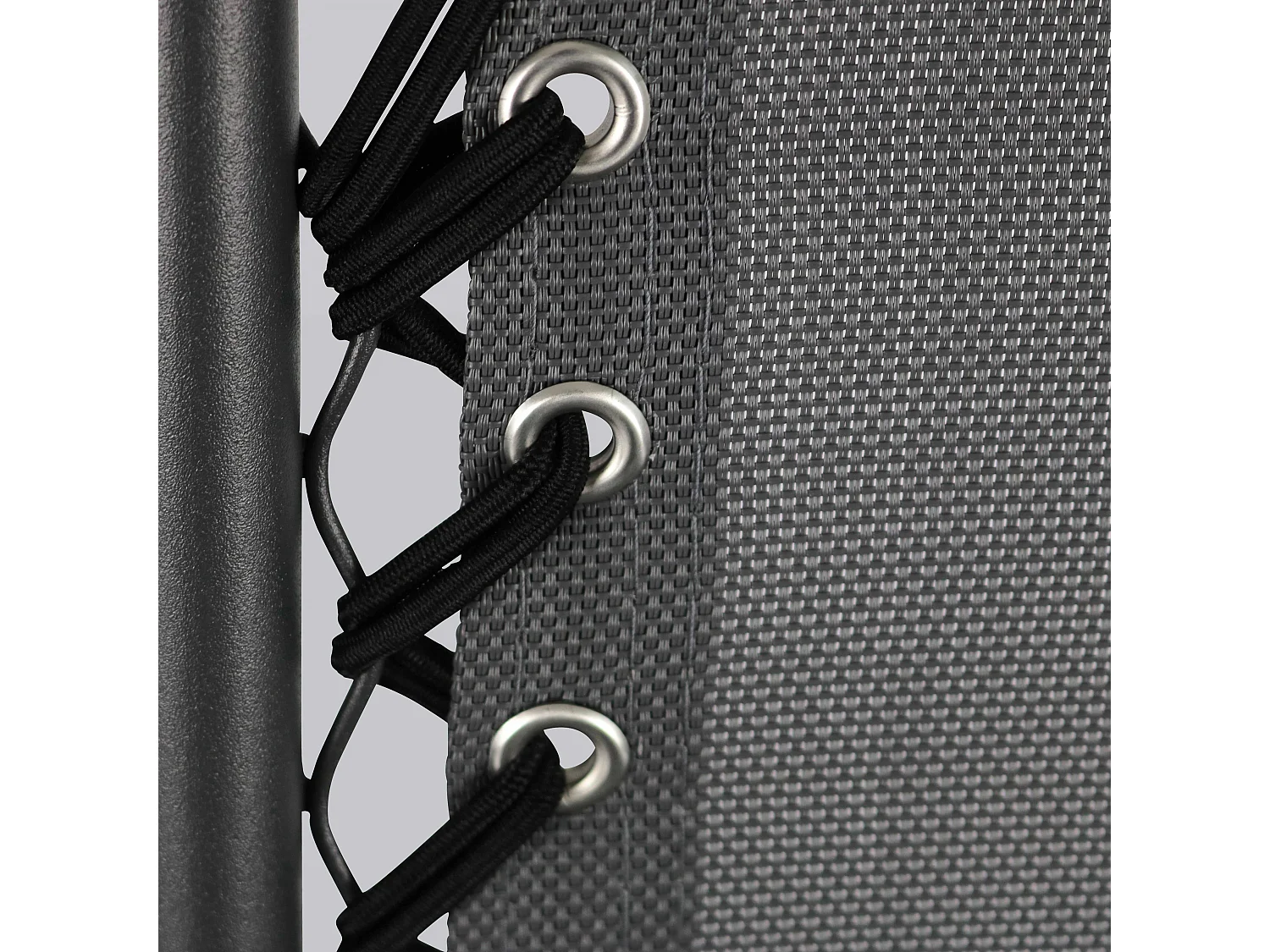 Fauteuil de jardin pliant relax gris