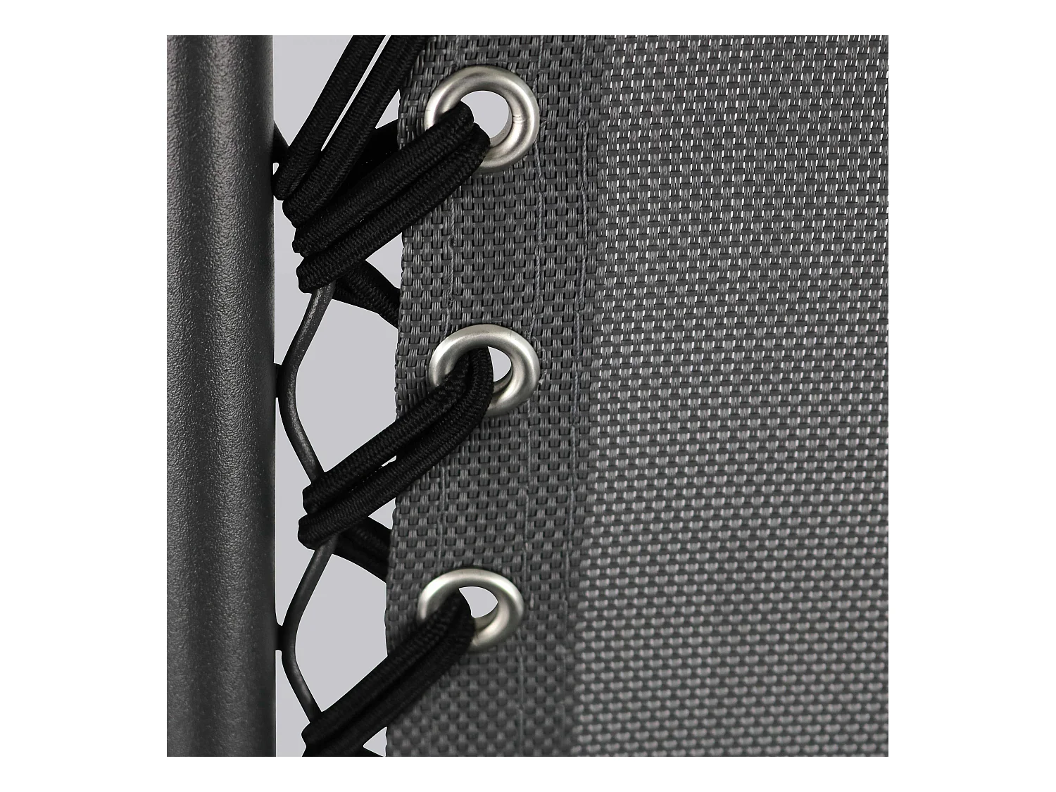 Fauteuil de jardin pliant relax gris