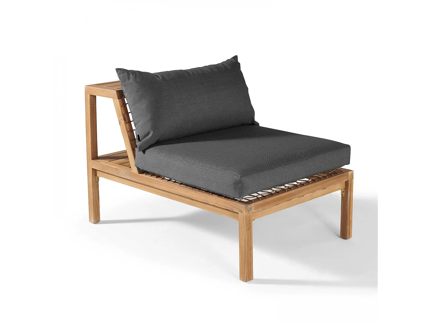 Fauteuil en bois gris