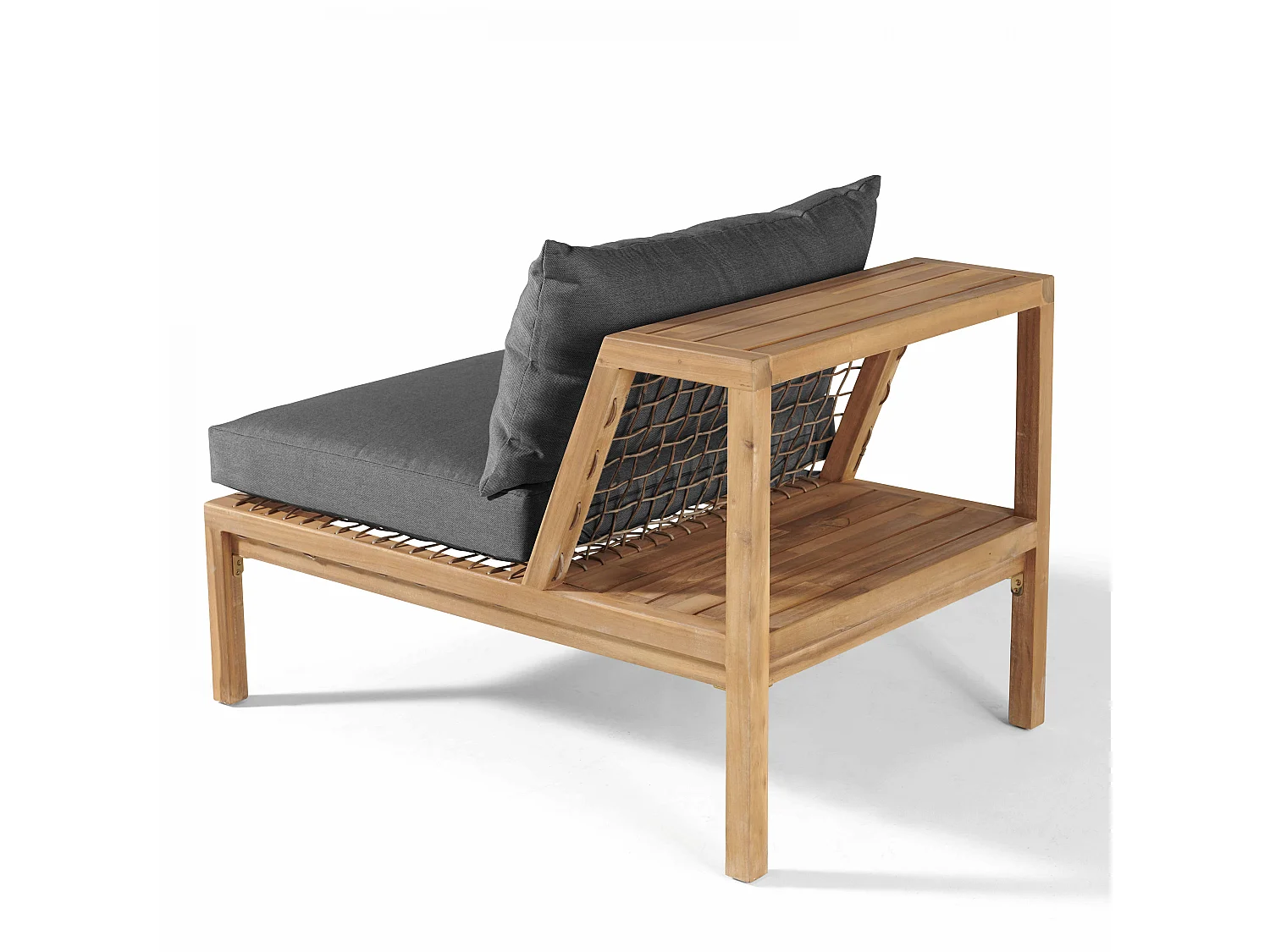 Fauteuil en bois gris