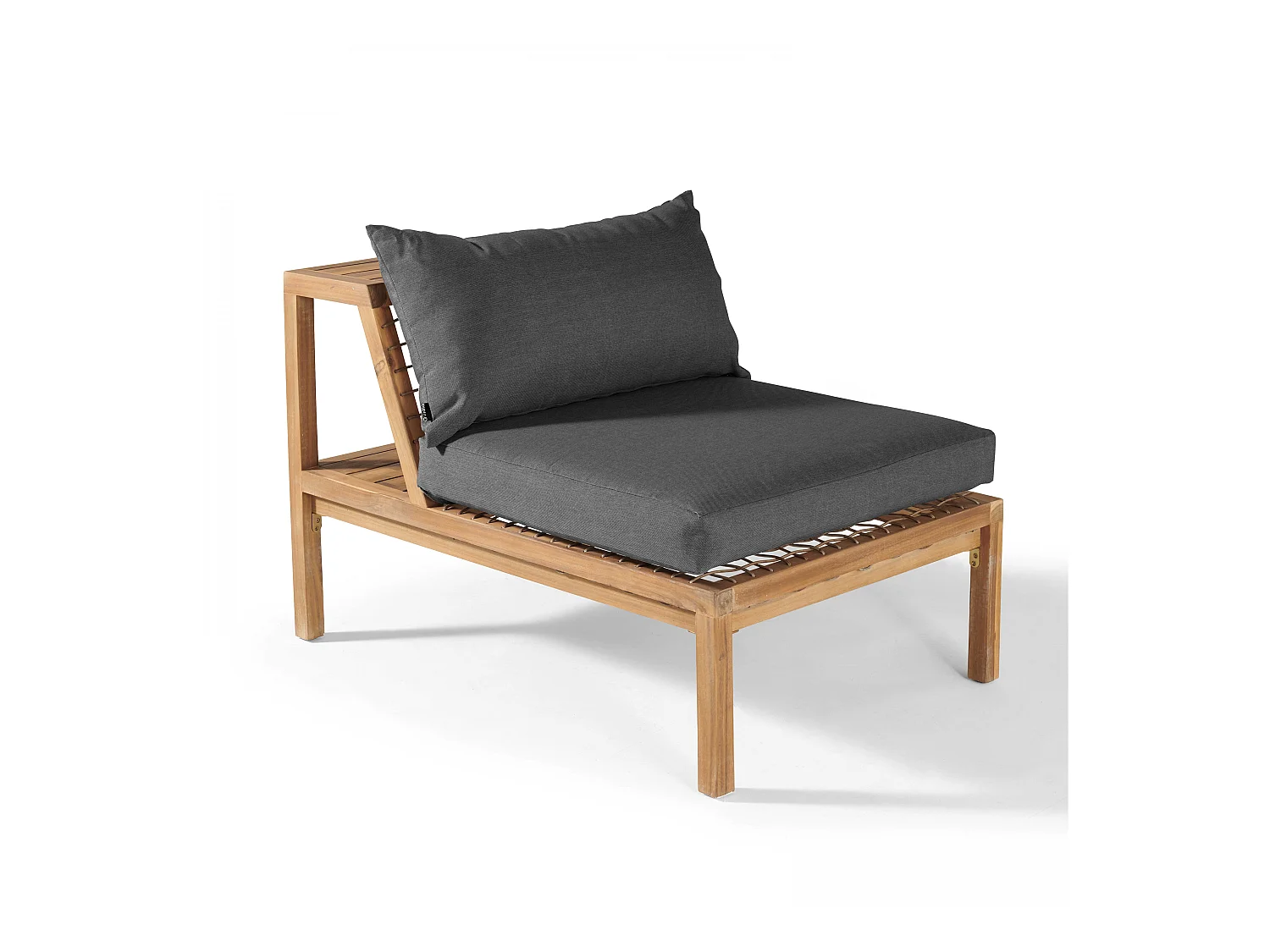 Fauteuil en bois gris