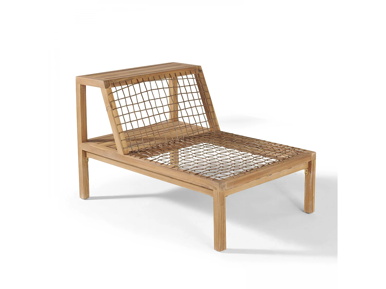 Fauteuil en bois gris