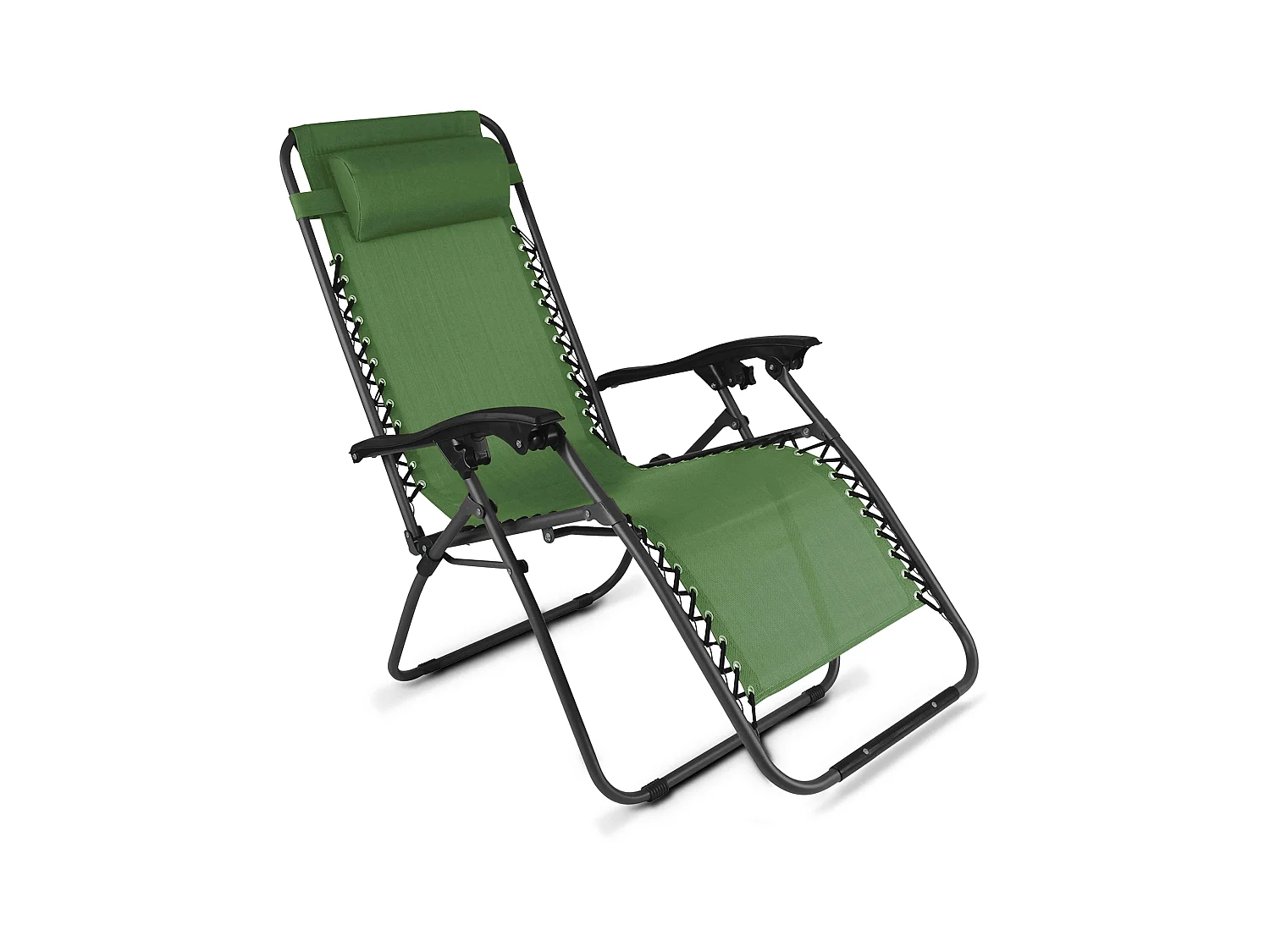Fauteuil de jardin pliant relax vert