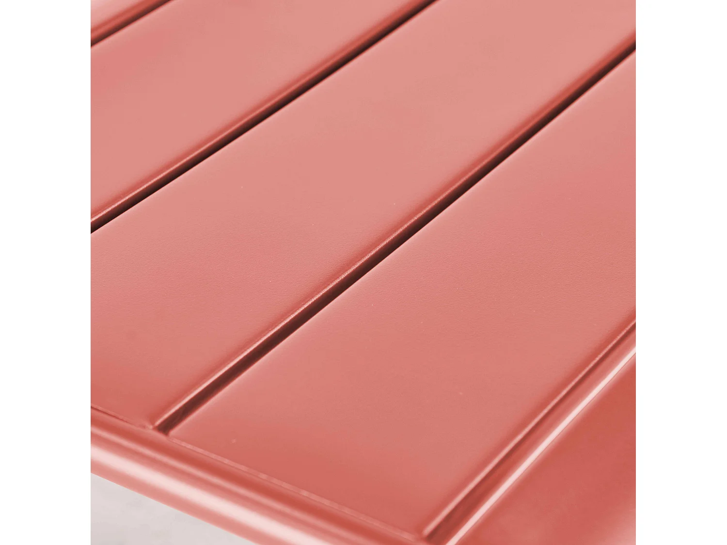 Fauteuil de jardin bas relax acier argile - Palavas