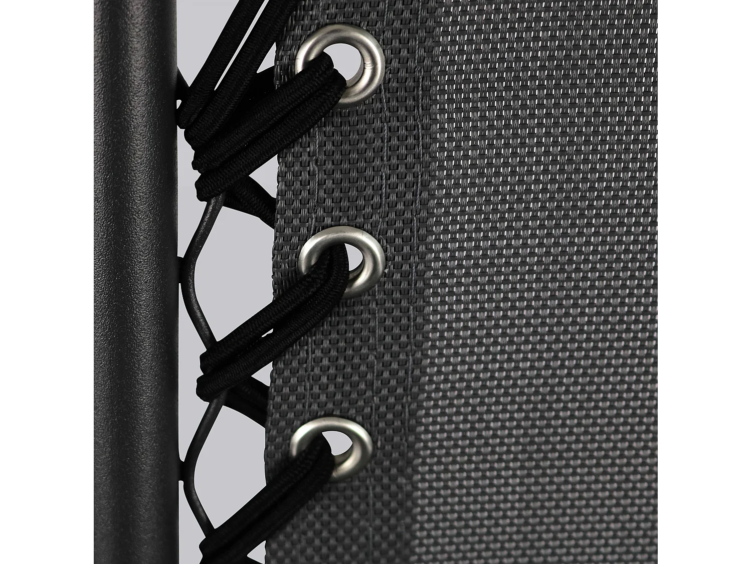 Set van 2 zwarte stalen lounge fauteuils