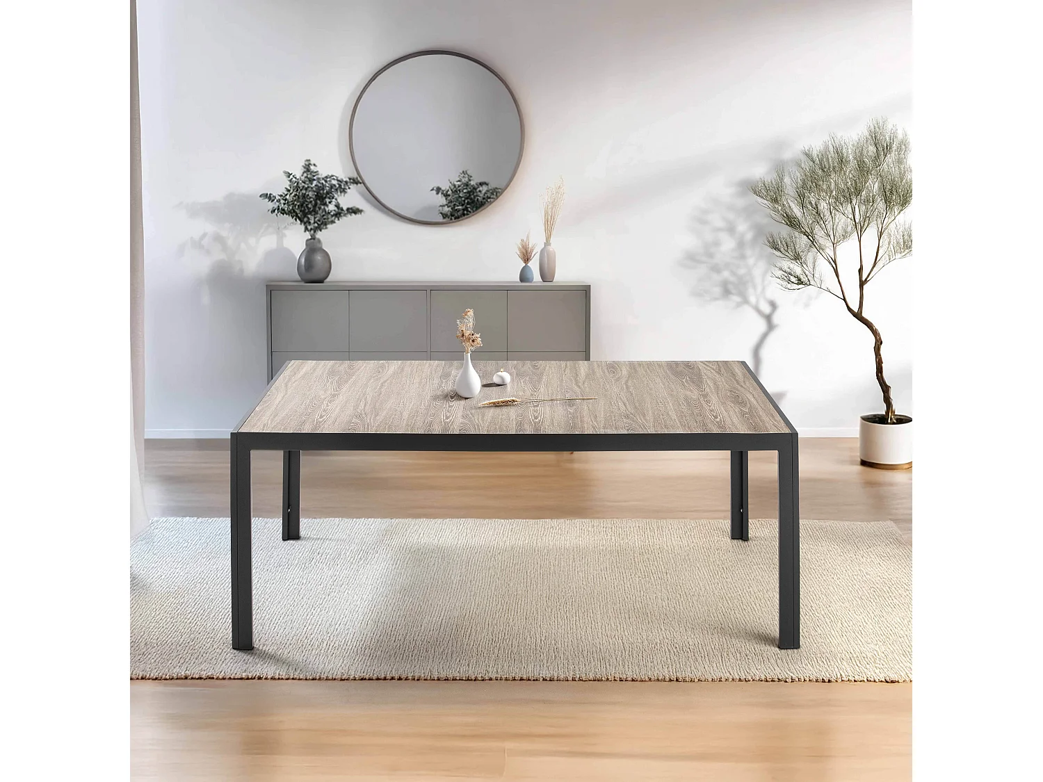 Binnentafel van en keramiek