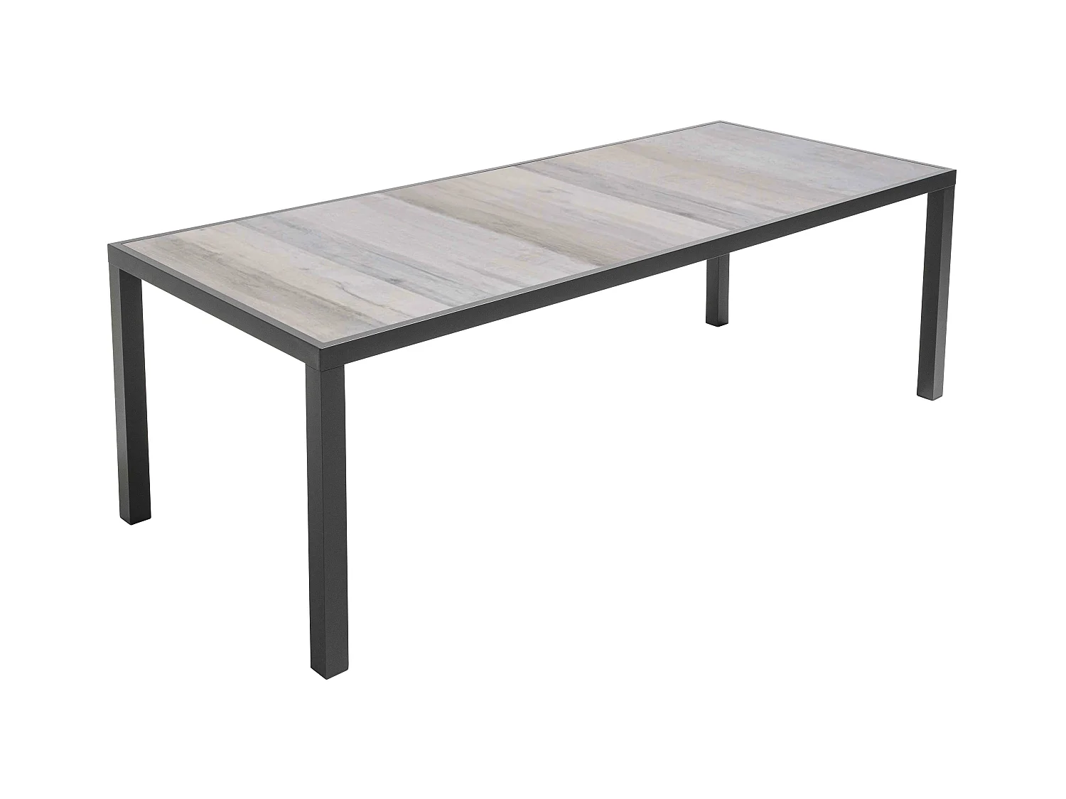 Table à manger en aluminium et céramique  - Tivoli