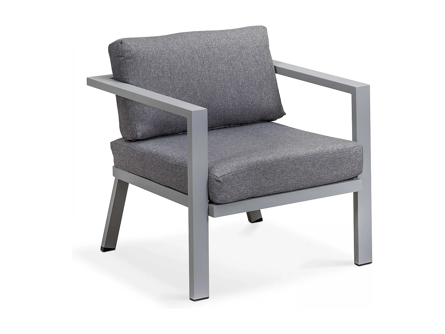 Salon de jardin 8 places en aluminium