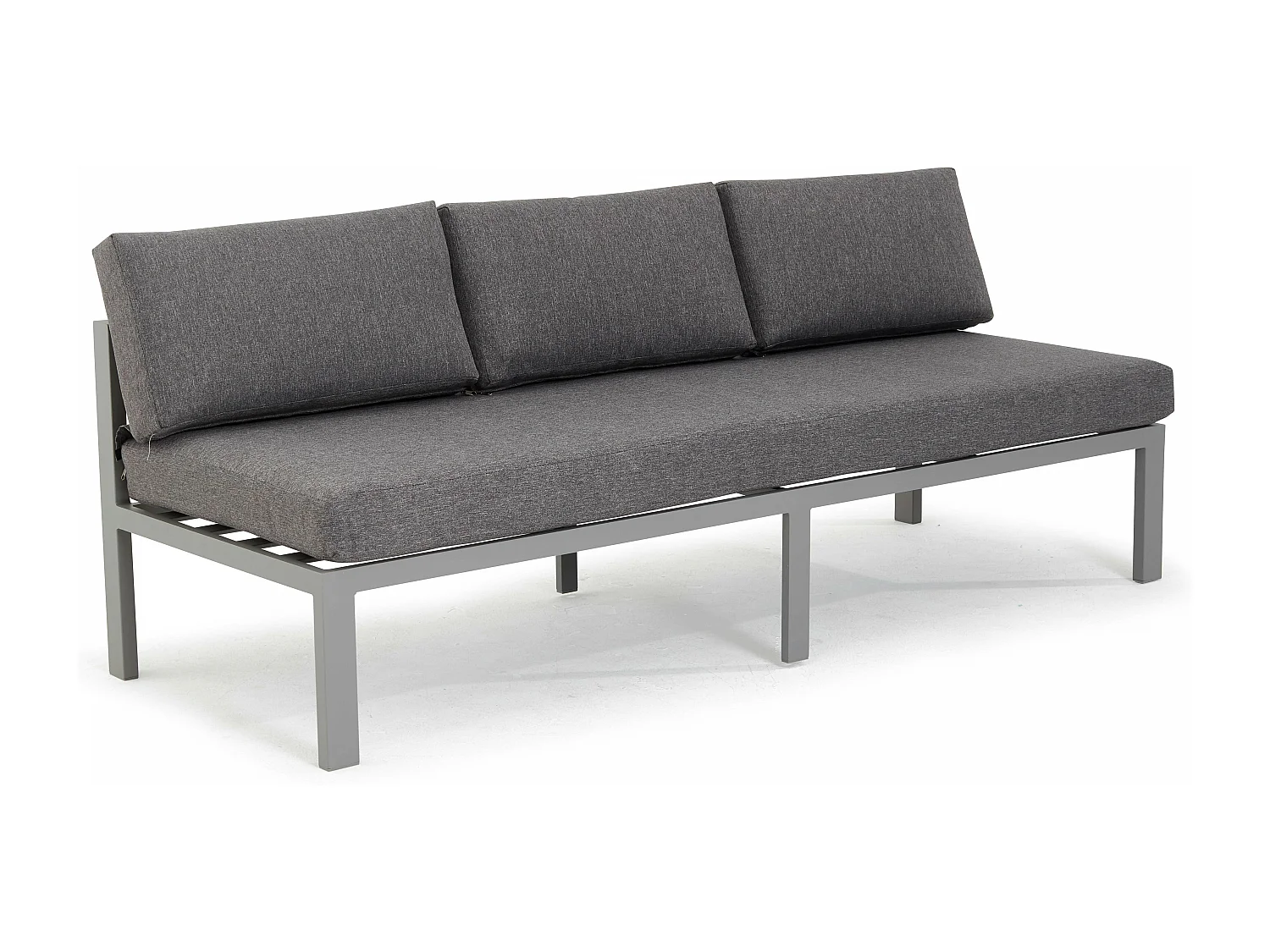 Salon de jardin 6 places en aluminium