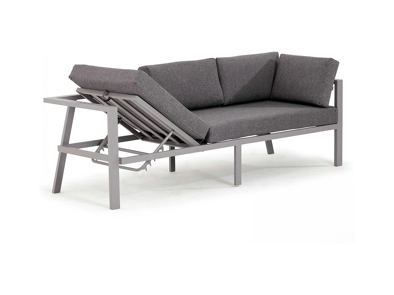 Salon de jardin 6 places en aluminium