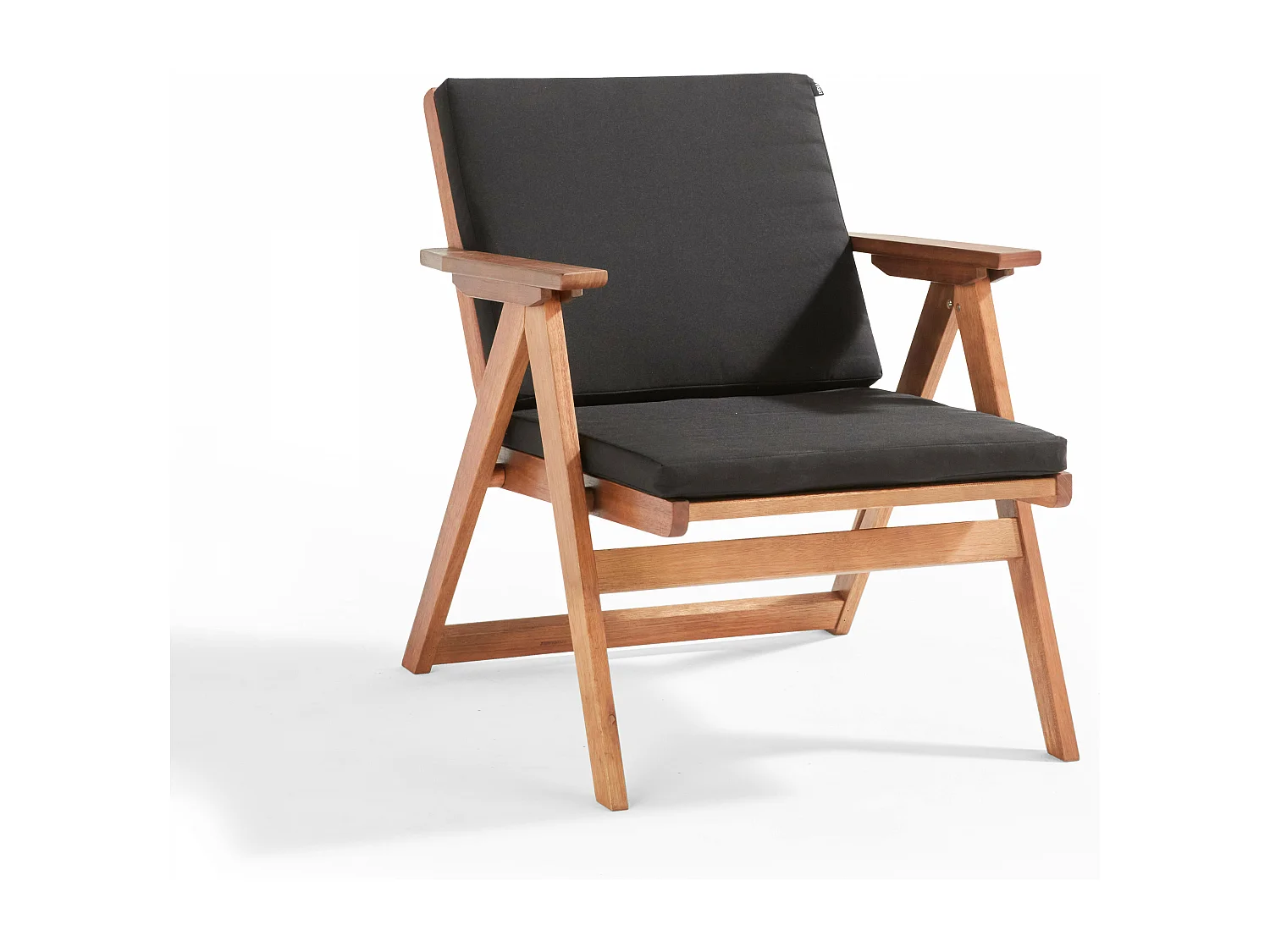 Salon de  jardin pliant 4 places en bois