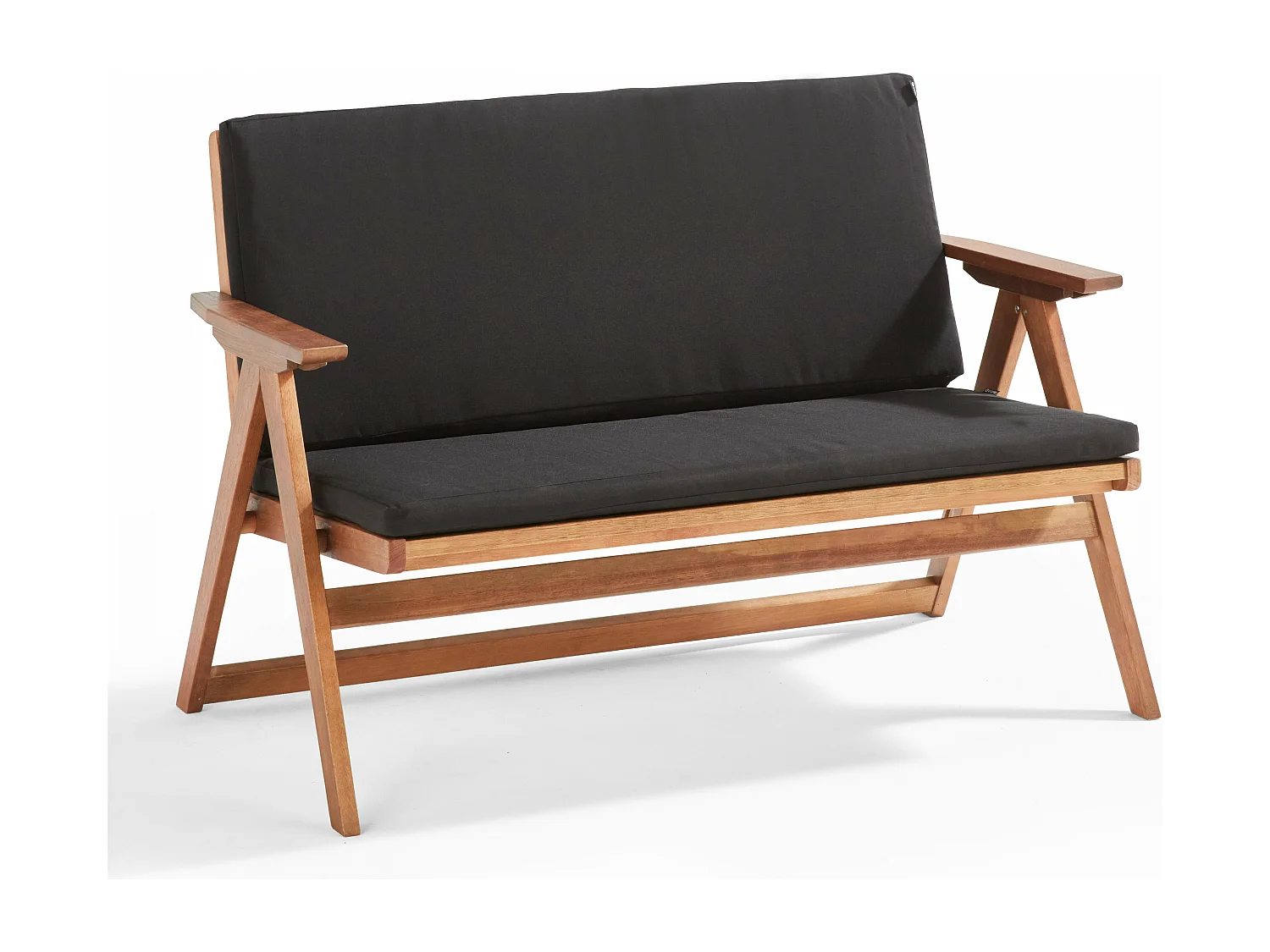 Salon de  jardin pliant 4 places en bois