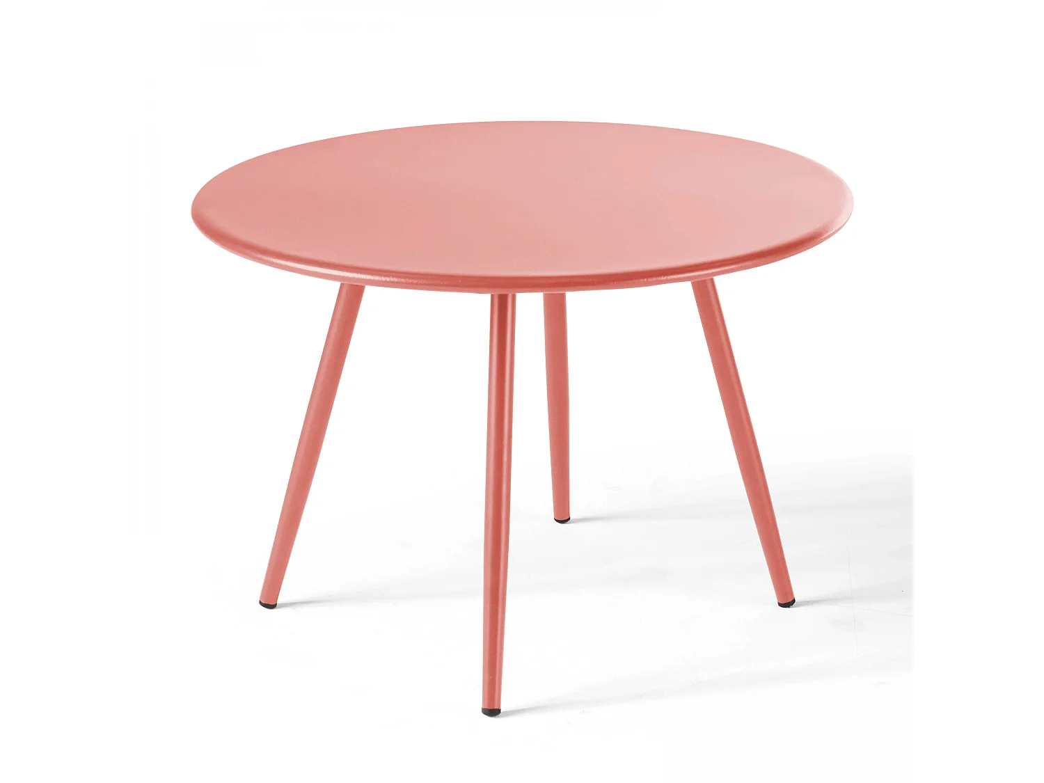 Table basse ronde en métal argile 40 cm - Palavas
