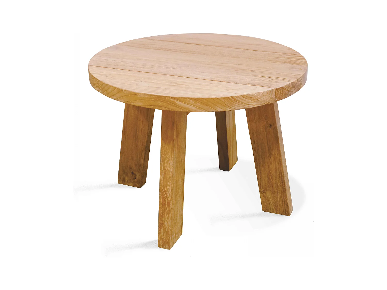 Table basse en teck recyclé massif
