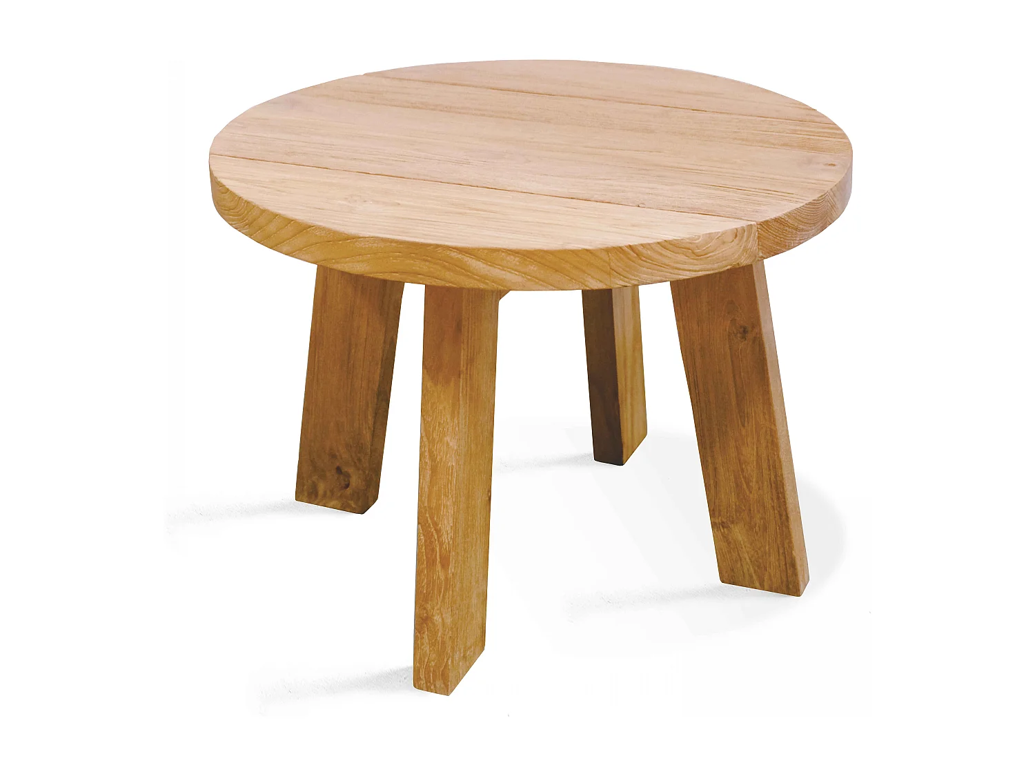 Table basse en teck recyclé massif