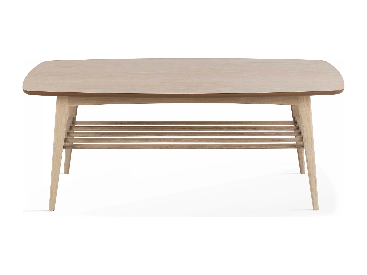 Table basse rectangulaire en chêne massif