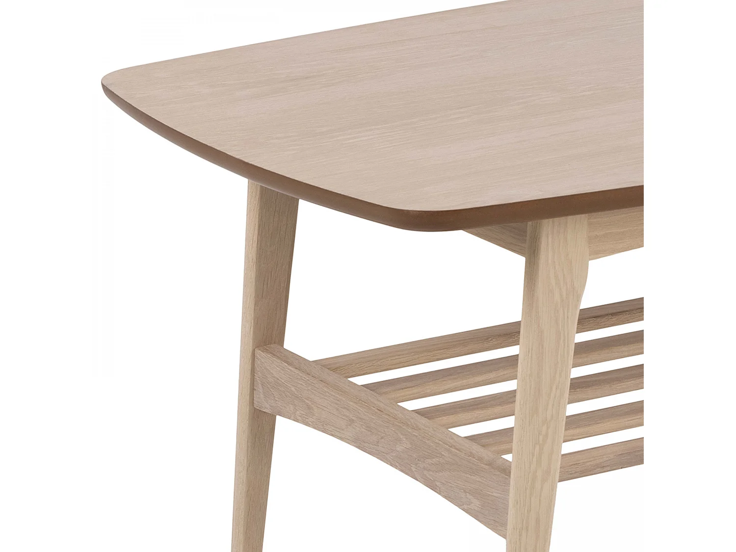 Table basse rectangulaire en chêne massif