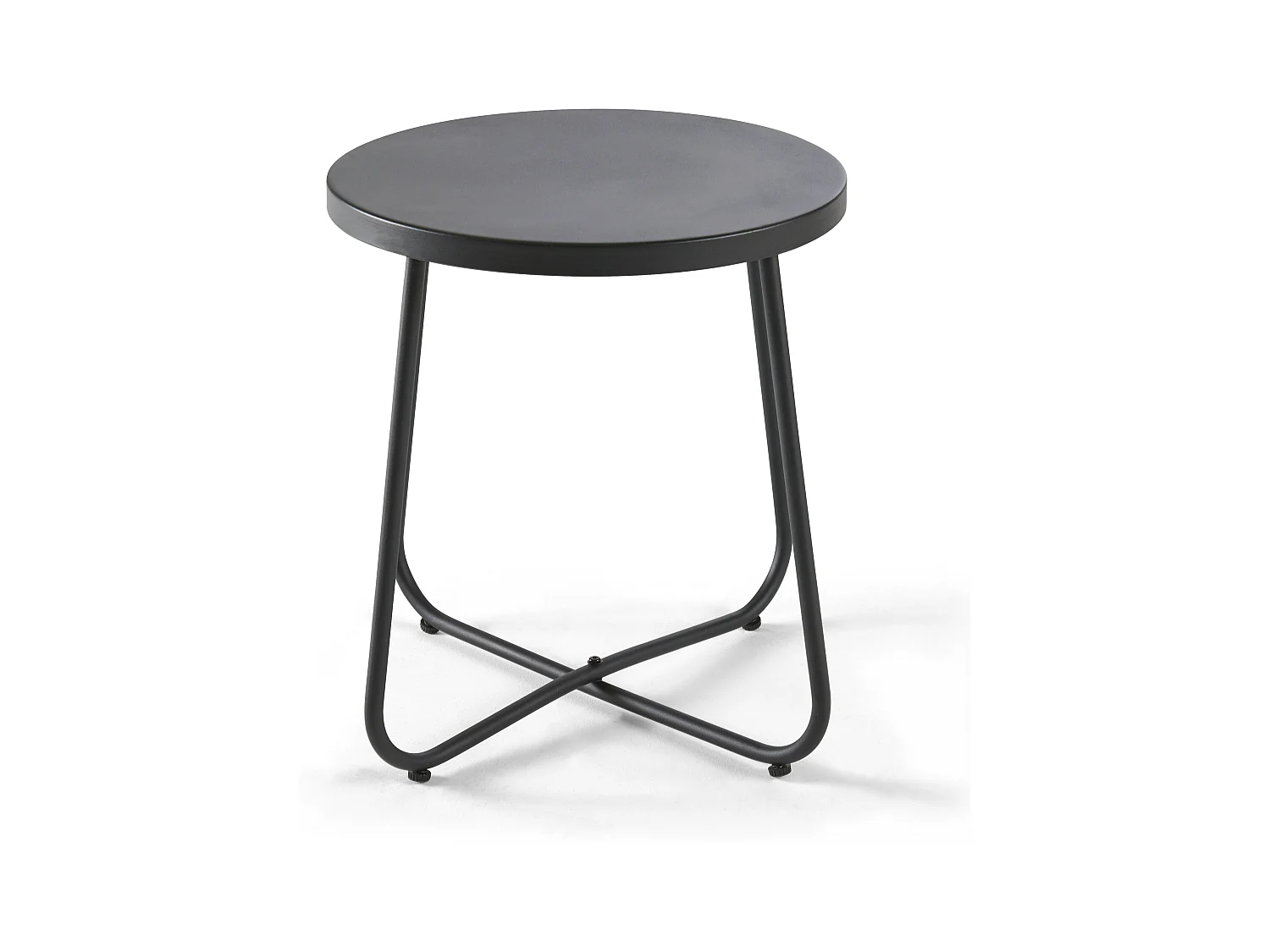 Table basse ronde 43 x 50 cm