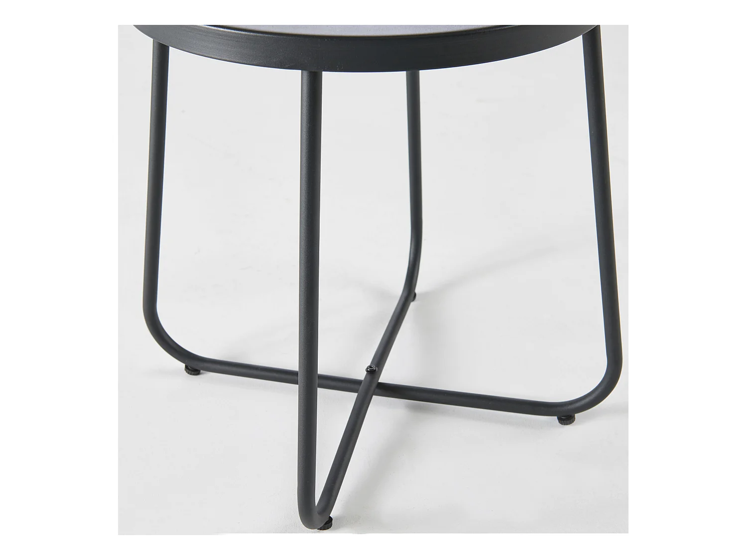 Table basse ronde 43 x 50 cm