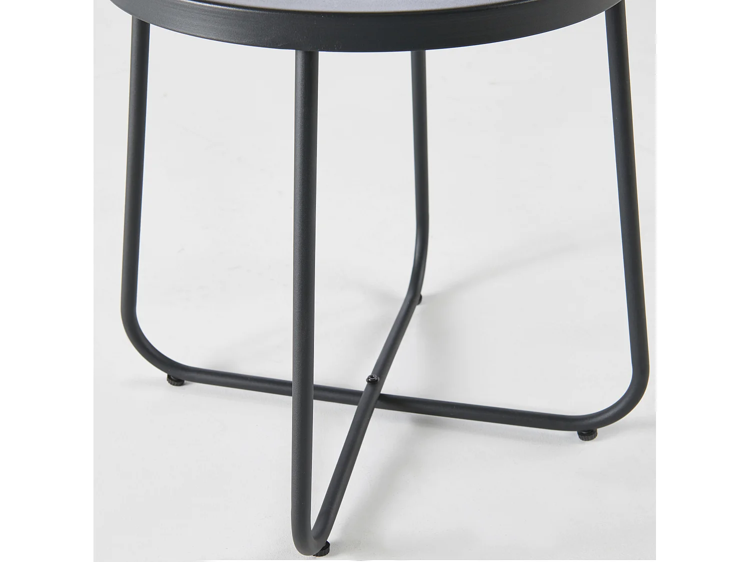 Table basse ronde 43 x 50 cm