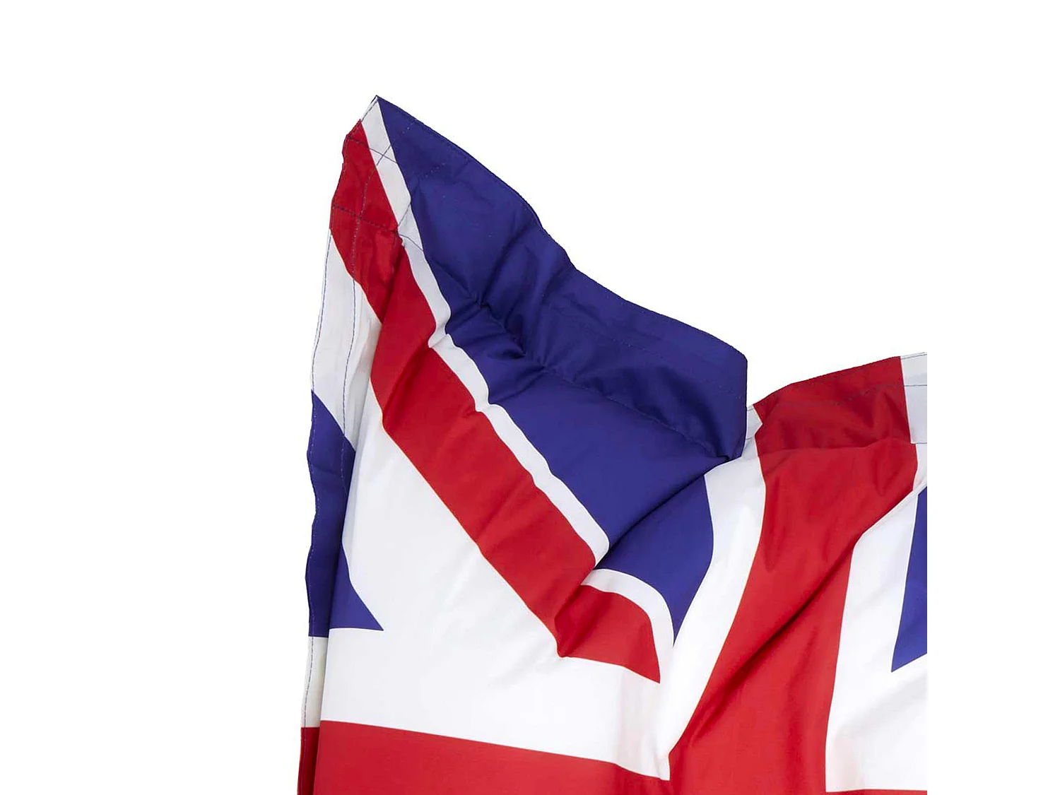 Pouf de jardin en polyester drapeau uk 140 x 120 cm