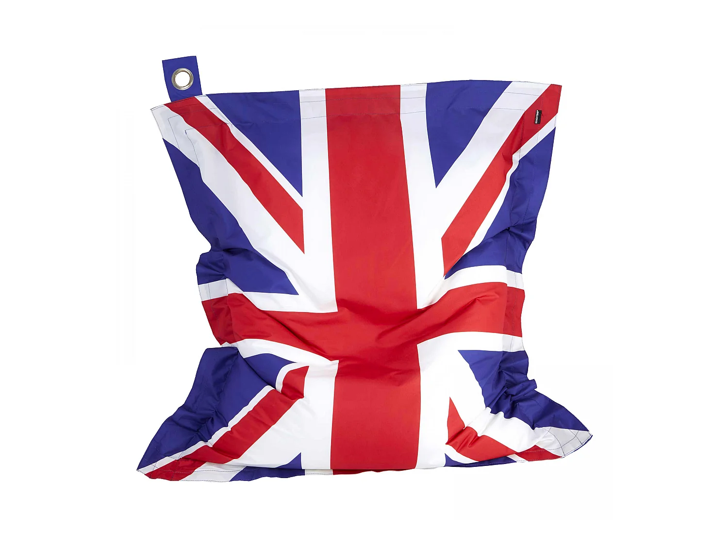 Pouf de jardin en polyester drapeau uk 140 x 120 cm