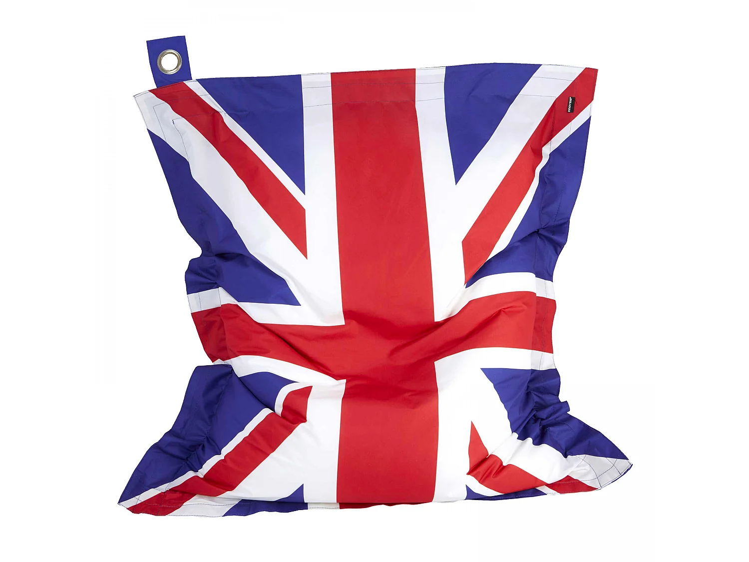 Pouf de jardin en polyester drapeau uk 140 x 120 cm