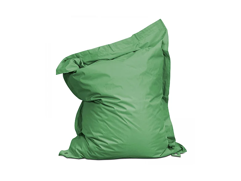 Pouf de jardin en polyester vert 180 x 145 cm