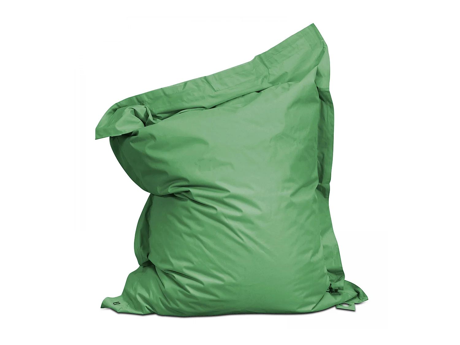 Pouf de jardin en polyester vert 180 x 145 cm