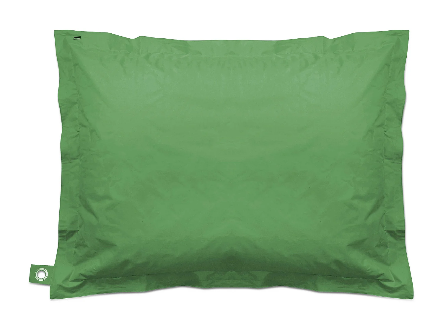 Pouf de jardin en polyester vert 180 x 145 cm