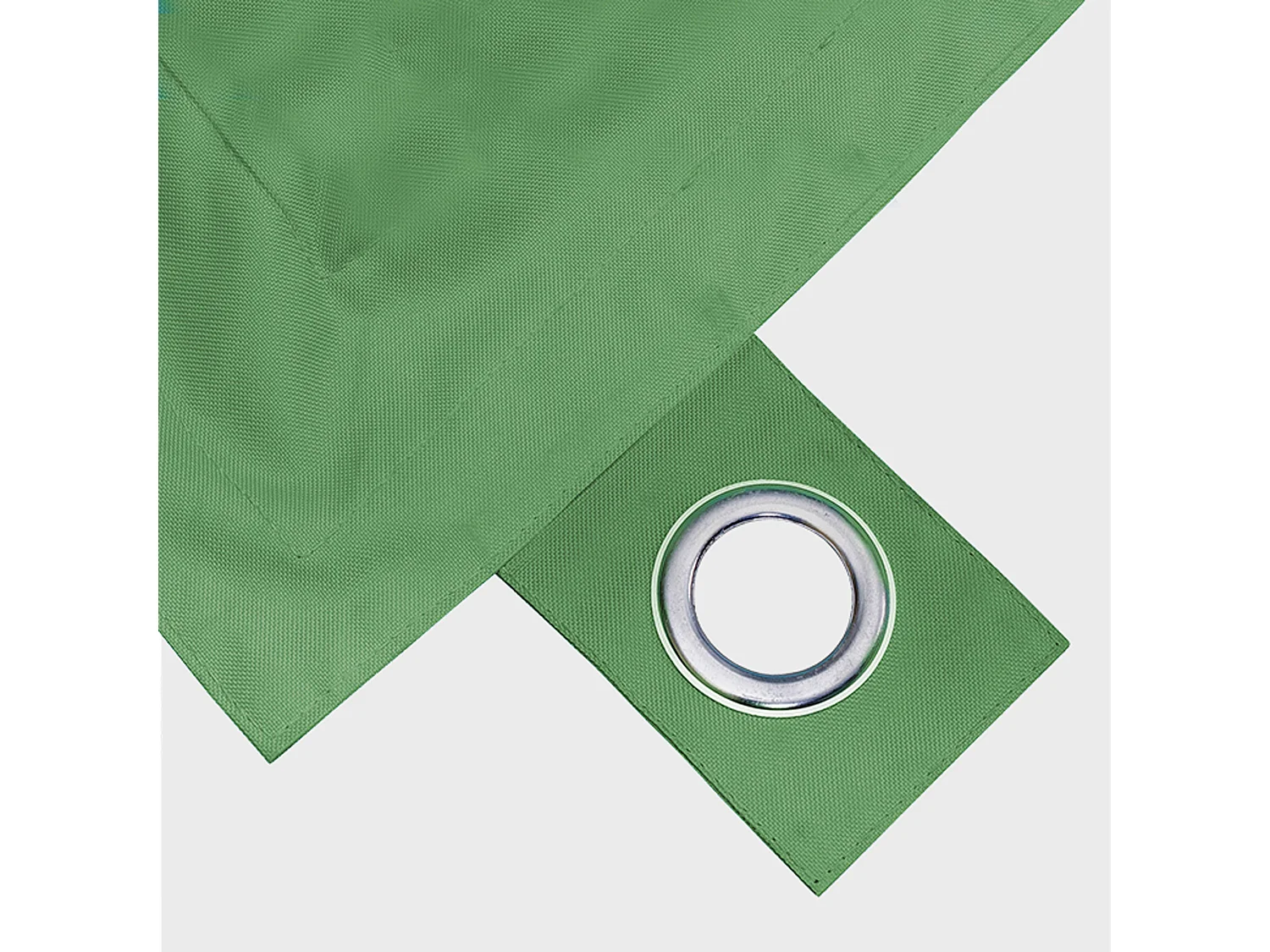 Pouf de jardin en polyester vert 180 x 145 cm