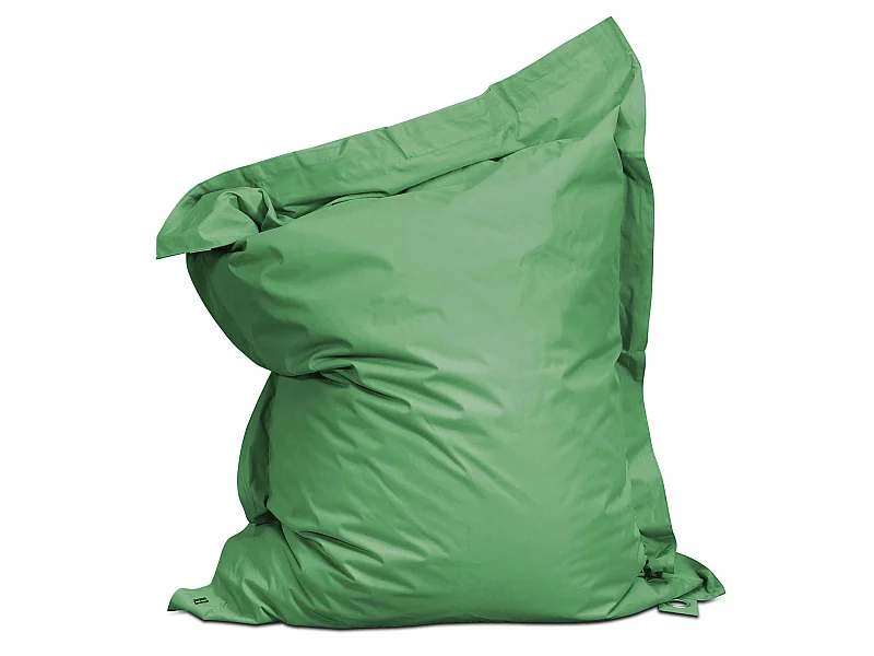 Pouf de jardin en polyester vert 180 x 145 cm