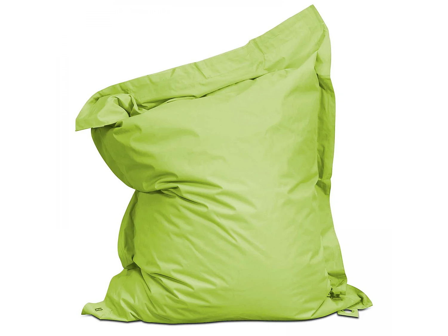 Pouf de jardin en polyester vert 180 x 145 cm