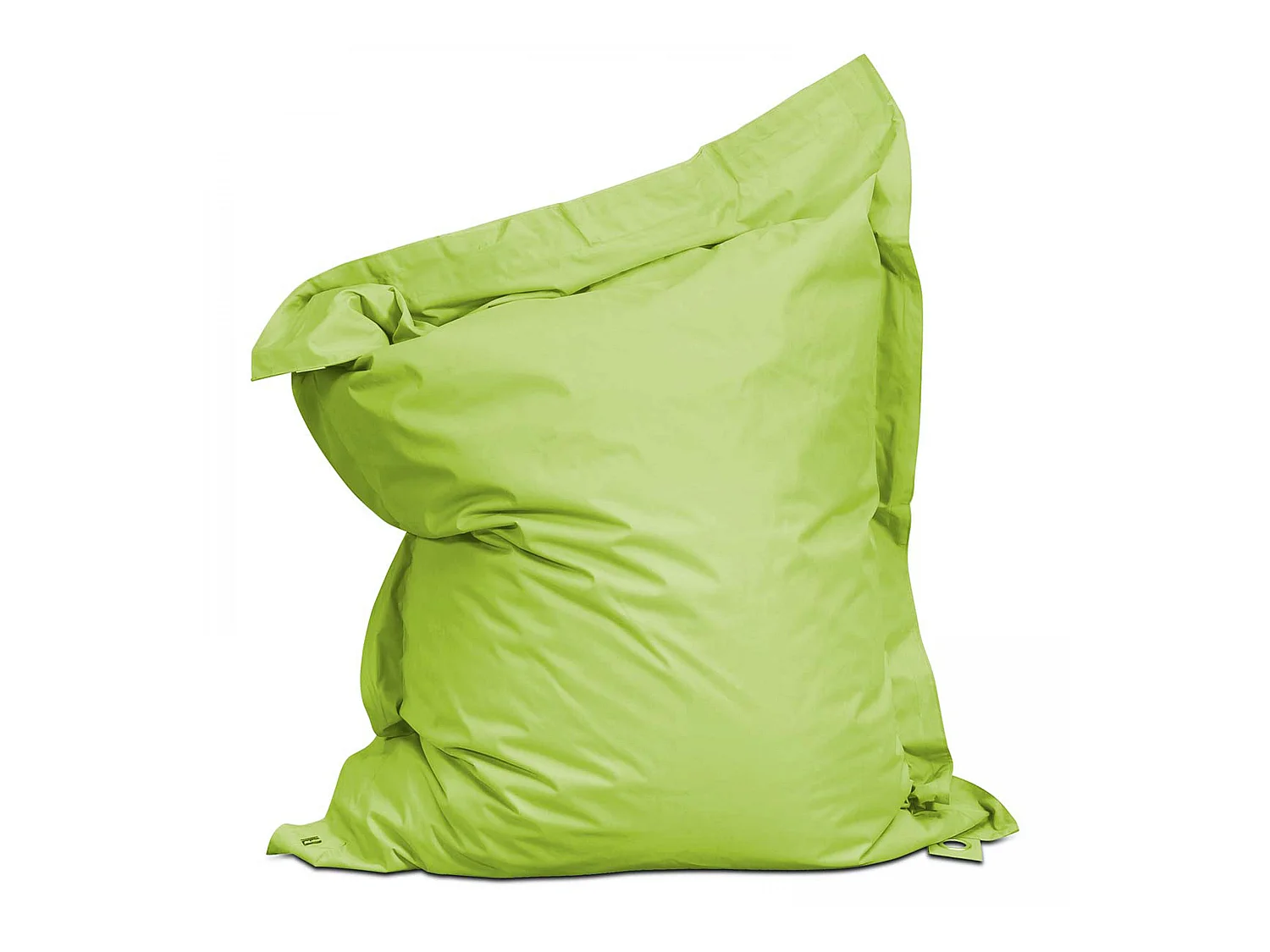 Pouf de jardin en polyester vert 180 x 145 cm
