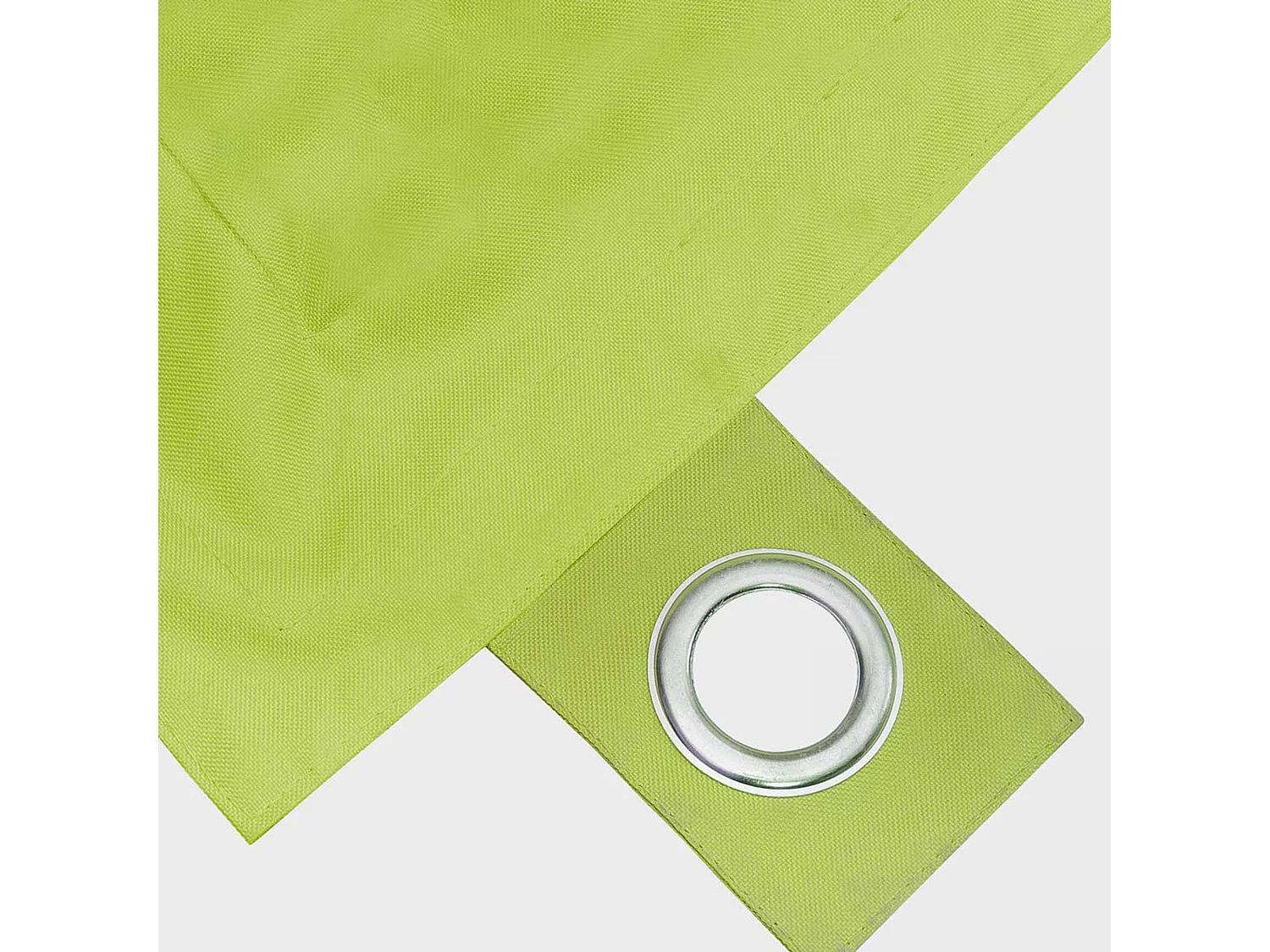 Pouf de jardin en polyester vert 180 x 145 cm