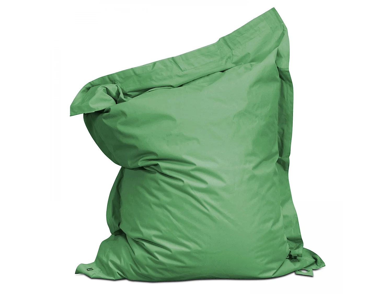 Pouf de jardin en polyester vert cactus 140 x 120 cm