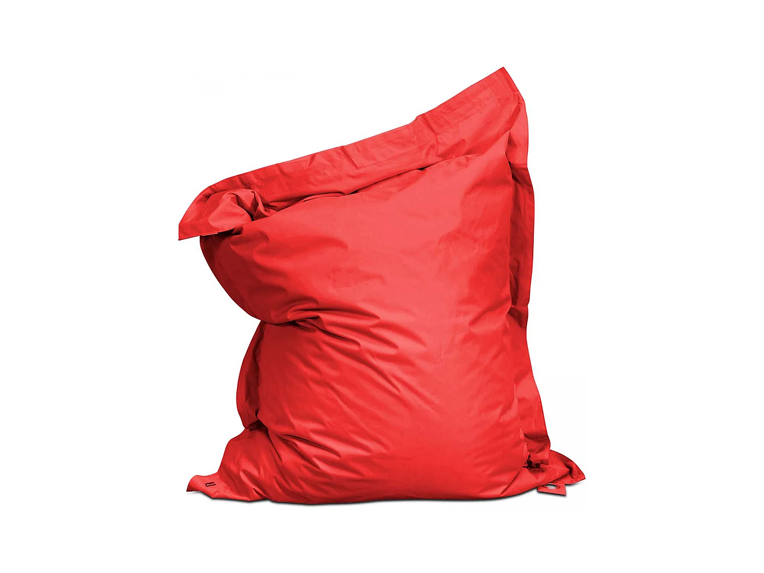 Housse vide de pouf de jardin en polyester rouge 140 x 120 cm
