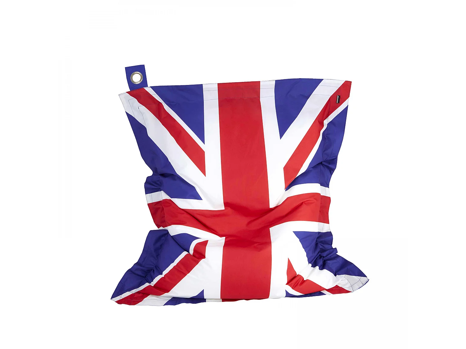 Pouf de jardin xxl polyester drapeau uk 180 x 145 cm