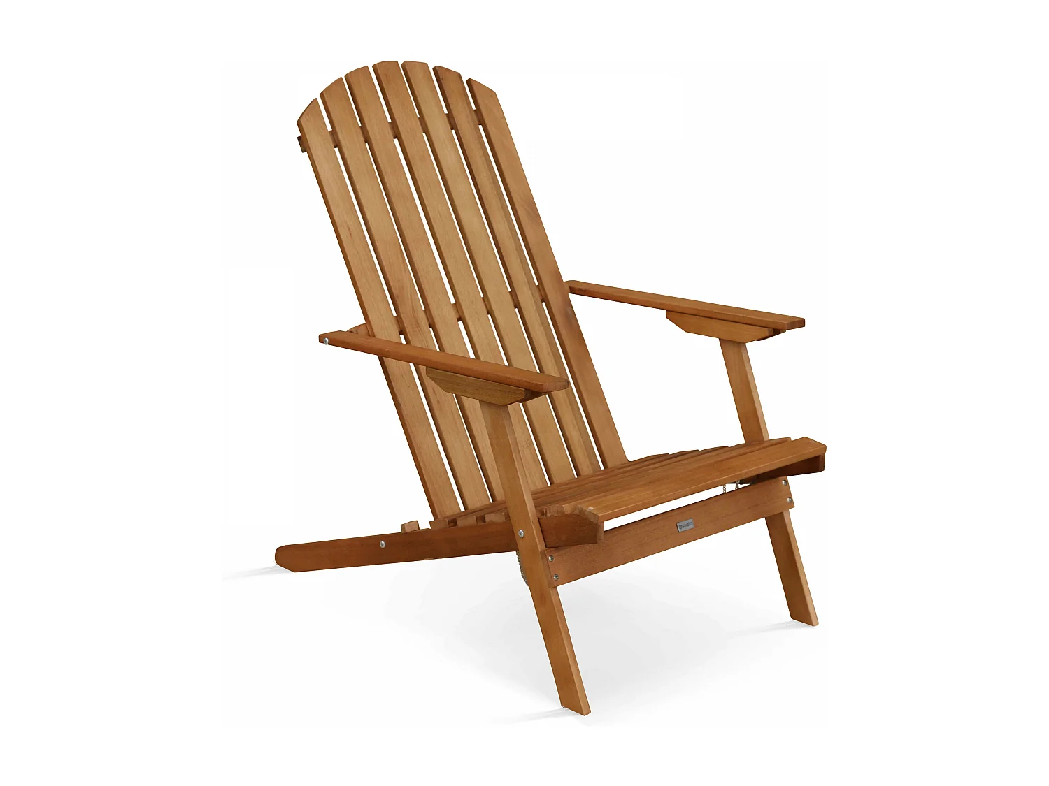 Fauteuil relax pliant en bois d'eucalyptus bois